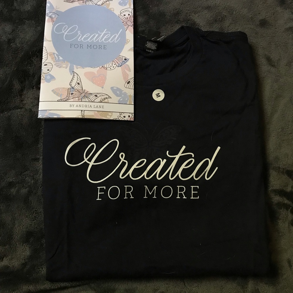 Created For More Tee Shirt M NWT